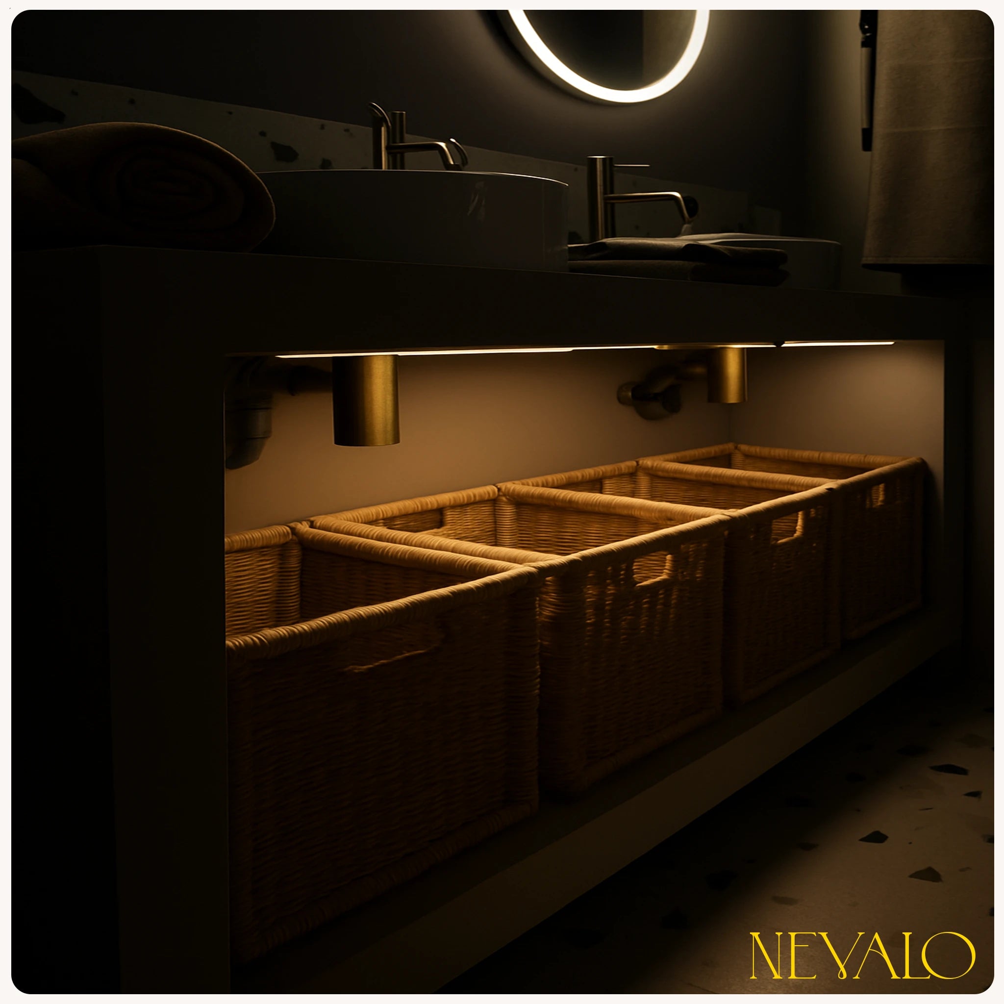 Nevalo™ 2.0 La lampe magnétique à détecteur de mouvements..